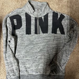 Pink 1/4 zip - medium